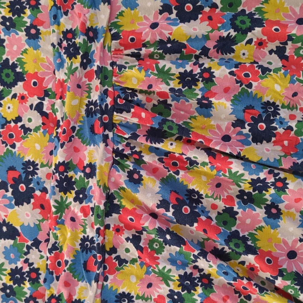 Boden Amelie Dress - Women's Size 20/22L Summer Floral Multicolor Dress - Picture 5 of 6